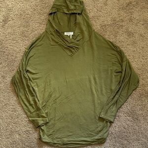 DKNY Pure Olive Green Top